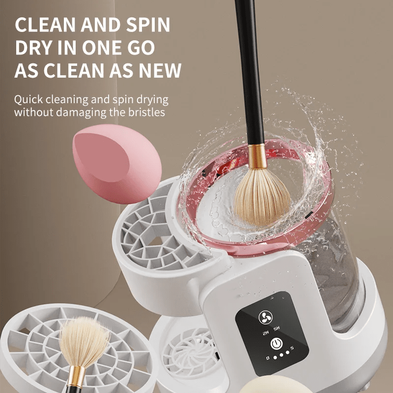 GlowClean™ | 3 - in - 1 Electric Brush Cleaner - Easyway