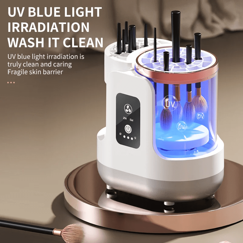 GlowClean™ | 3 - in - 1 Electric Brush Cleaner - Easyway